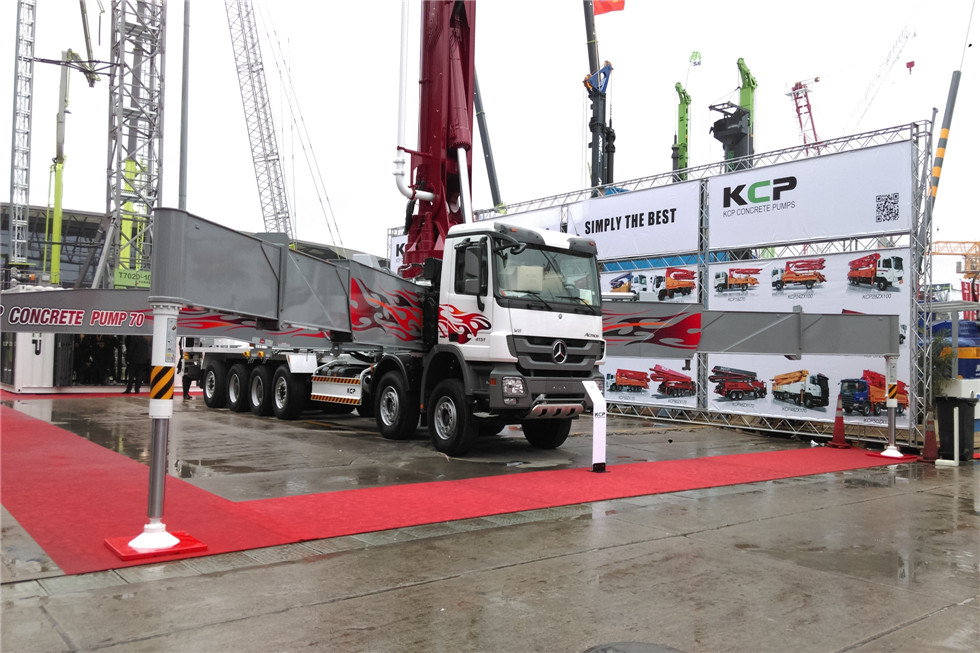 Bauma China 2016——KCP重工业有限公司展台风采