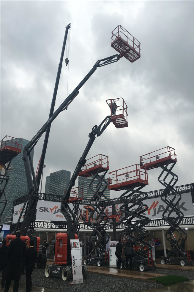 Bauma China 2016——Skyjack展台风采