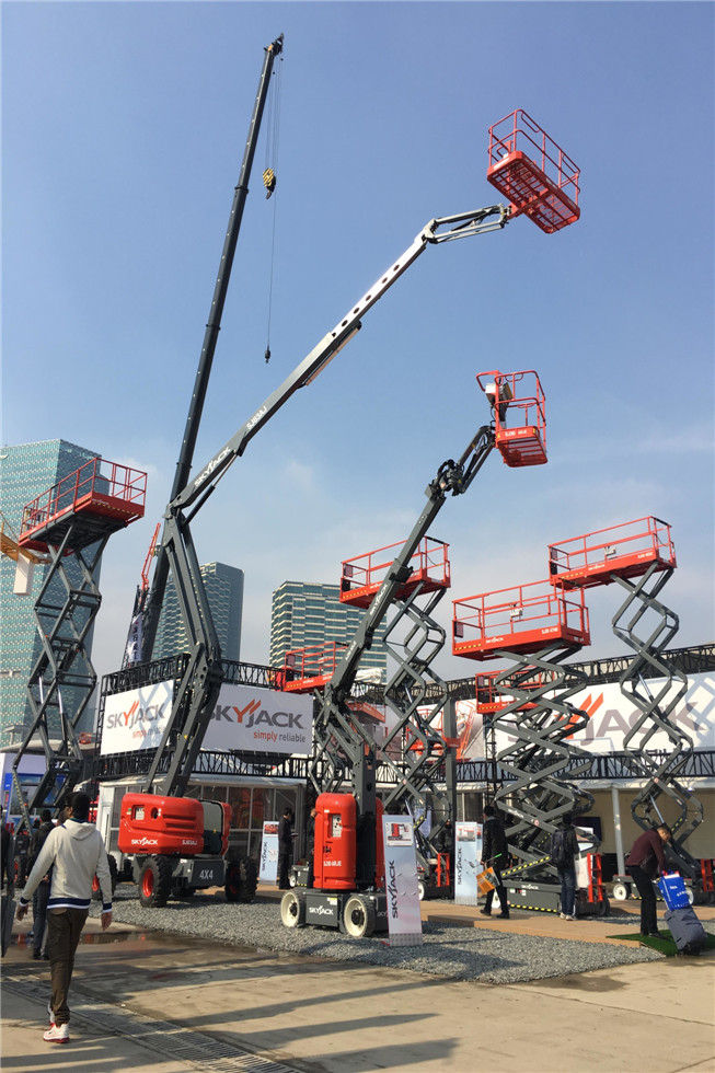 Bauma China 2016——Skyjack展台风采