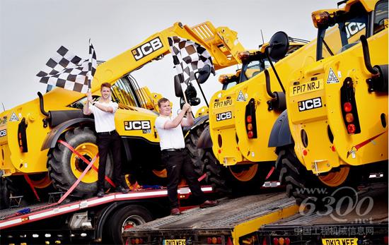 JCB Loadall助力2017年 F1英国大奖赛